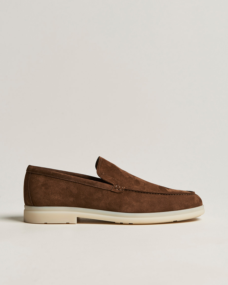 Homme | Church's Greenfield Soft Suede Loafer Burnt Brown | Church's | Greenfield Soft Suede Loafer Burnt Brown