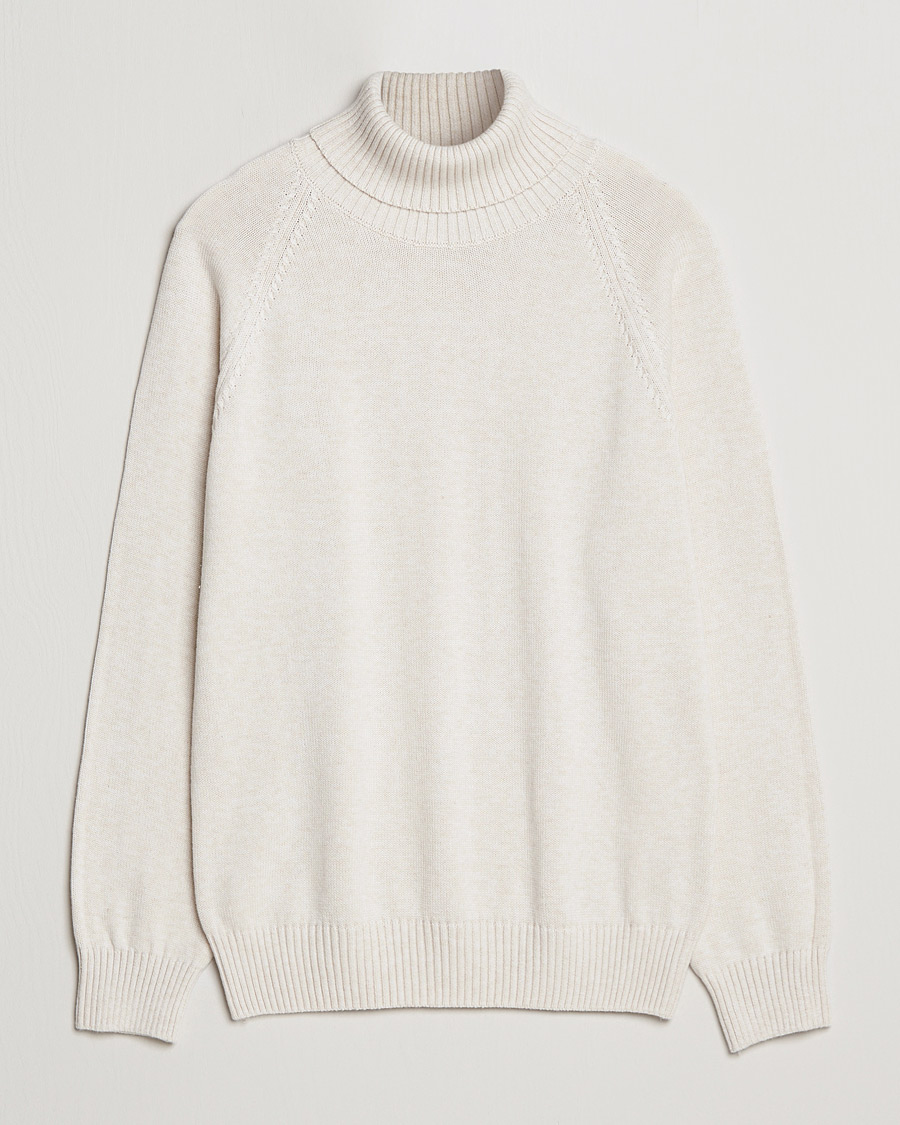 Homme | Pulls Et Tricots | Oscar Jacobson | Connery Cotton Rollneck Off White