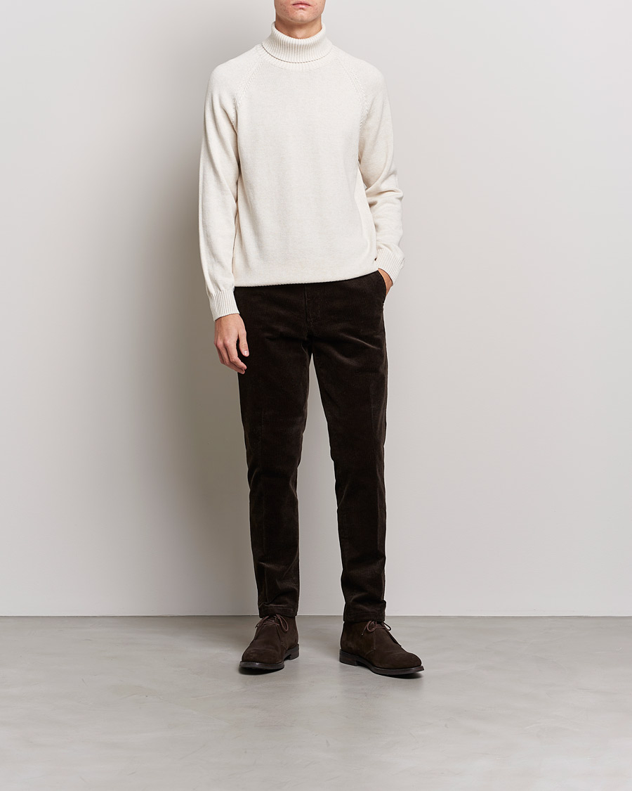 Homme | Pulls Et Tricots | Oscar Jacobson | Connery Cotton Rollneck Off White