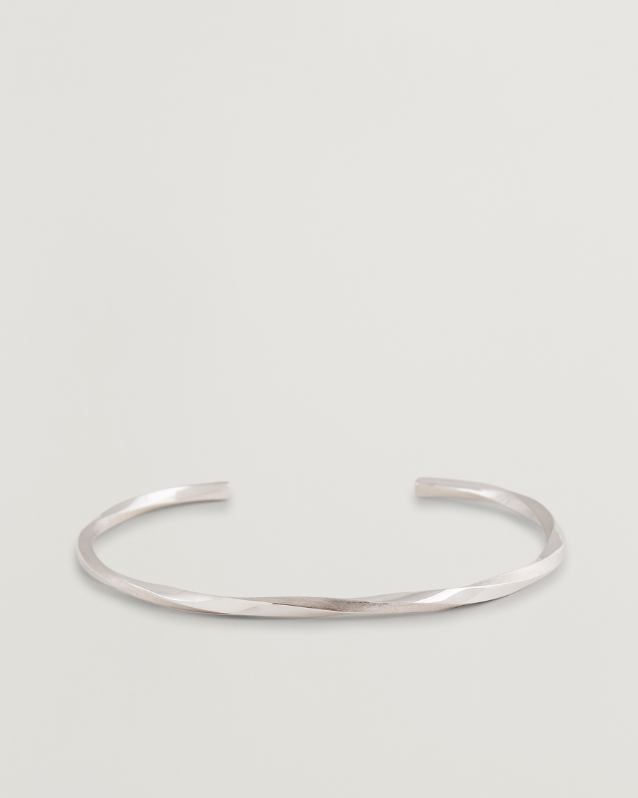 Homme | Paul Smith Silver Twisted Bracelet Silver | Paul Smith | Silver Twisted Bracelet Silver