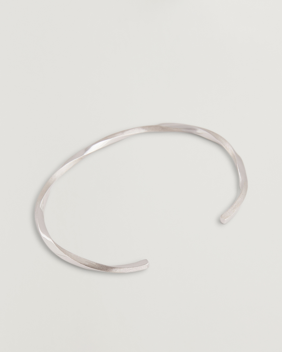 Homme | Paul Smith Silver Twisted Bracelet Silver | Paul Smith | Silver Twisted Bracelet Silver