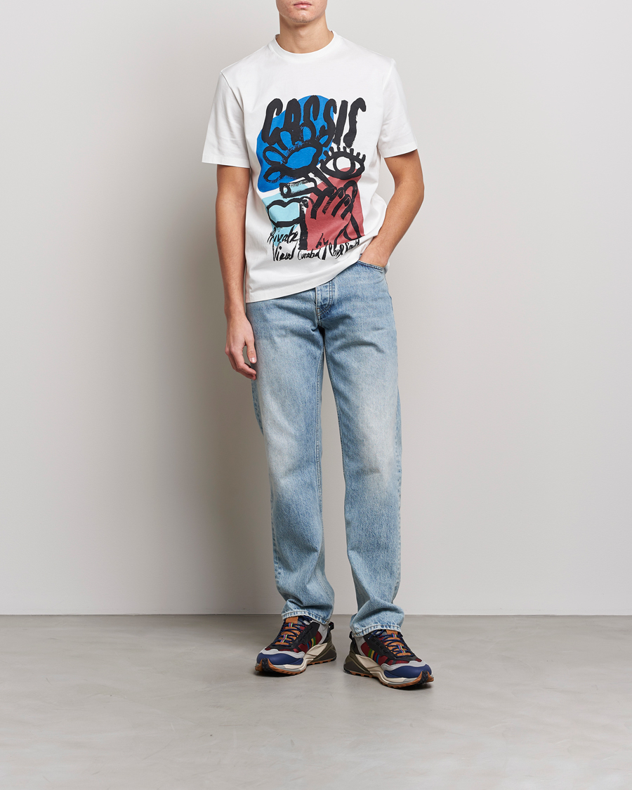 Homme | T-shirts | Paul Smith | Cassis Print T-Shirt White
