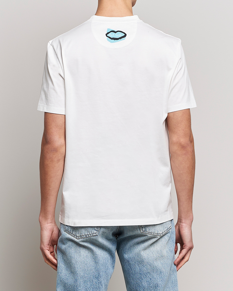 Homme | T-shirts | Paul Smith | Cassis Print T-Shirt White