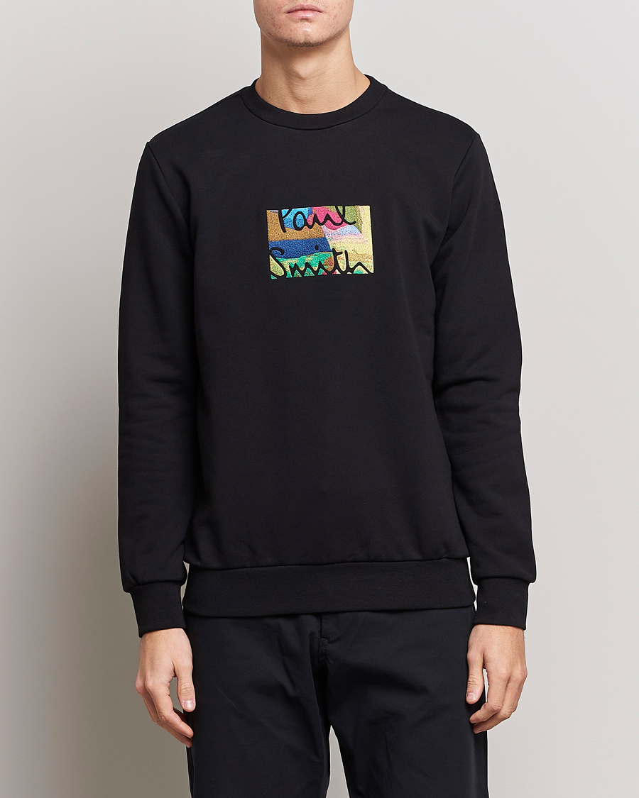 Homme | Pulls Et Tricots | Paul Smith | Emroidered Sweatshirt Black