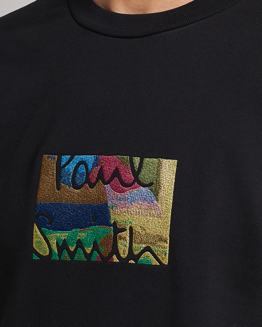 Homme | Pulls Et Tricots | Paul Smith | Emroidered Sweatshirt Black