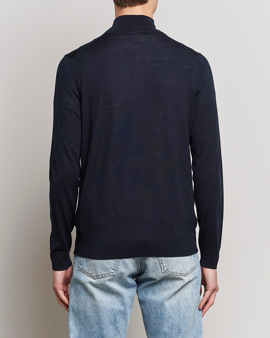 Homme | Pulls Et Tricots | Paul Smith | Full Zip Stripe Wool Cardigan Navy