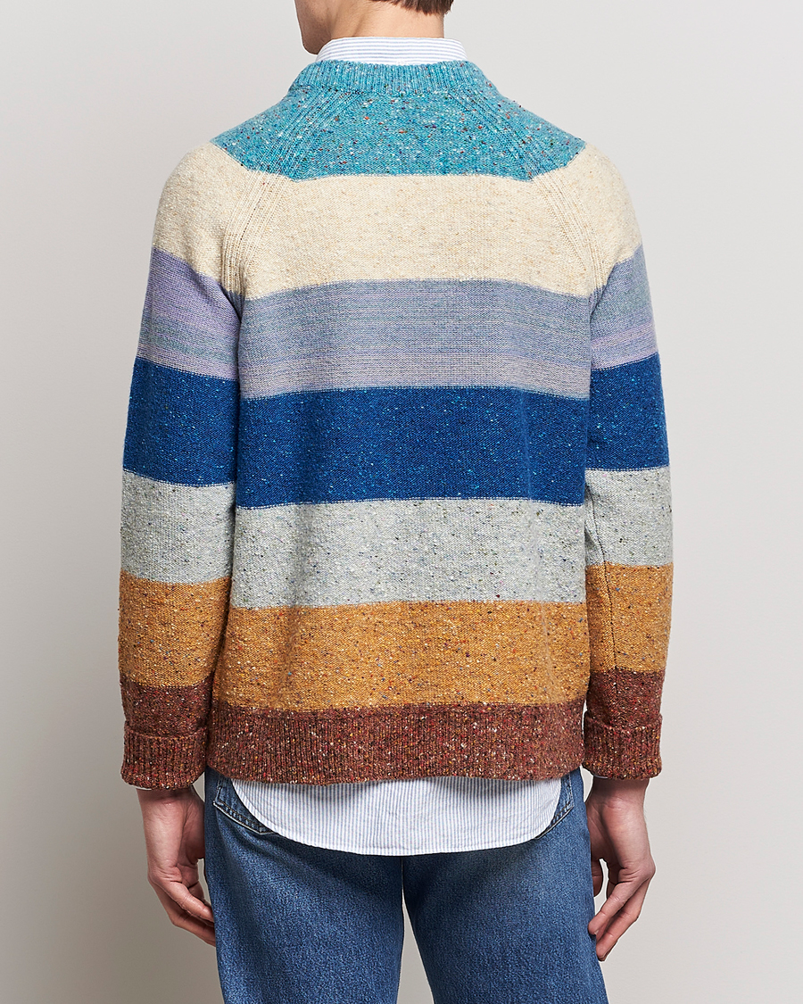 Homme | Pulls Et Tricots | Paul Smith | Heavy Knitted Stripe Sweater Blue