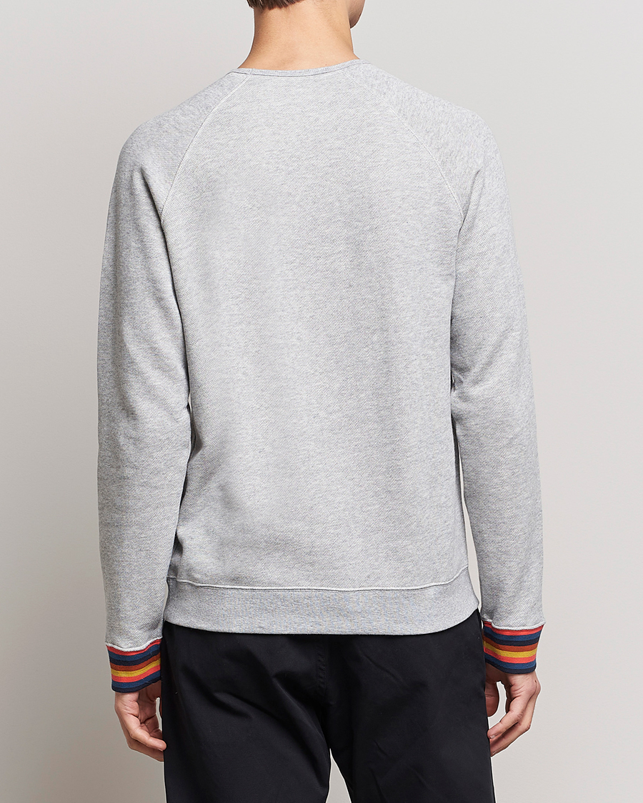 Homme | Paul Smith Bright Stripe Sweatshirt Grey | Paul Smith | Bright Stripe Sweatshirt Grey
