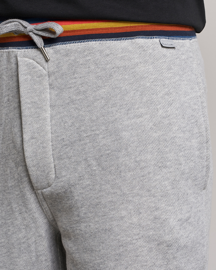 Homme | Paul Smith Bright Stripe Sweat Pant Grey | Paul Smith | Bright Stripe Sweat Pant Grey