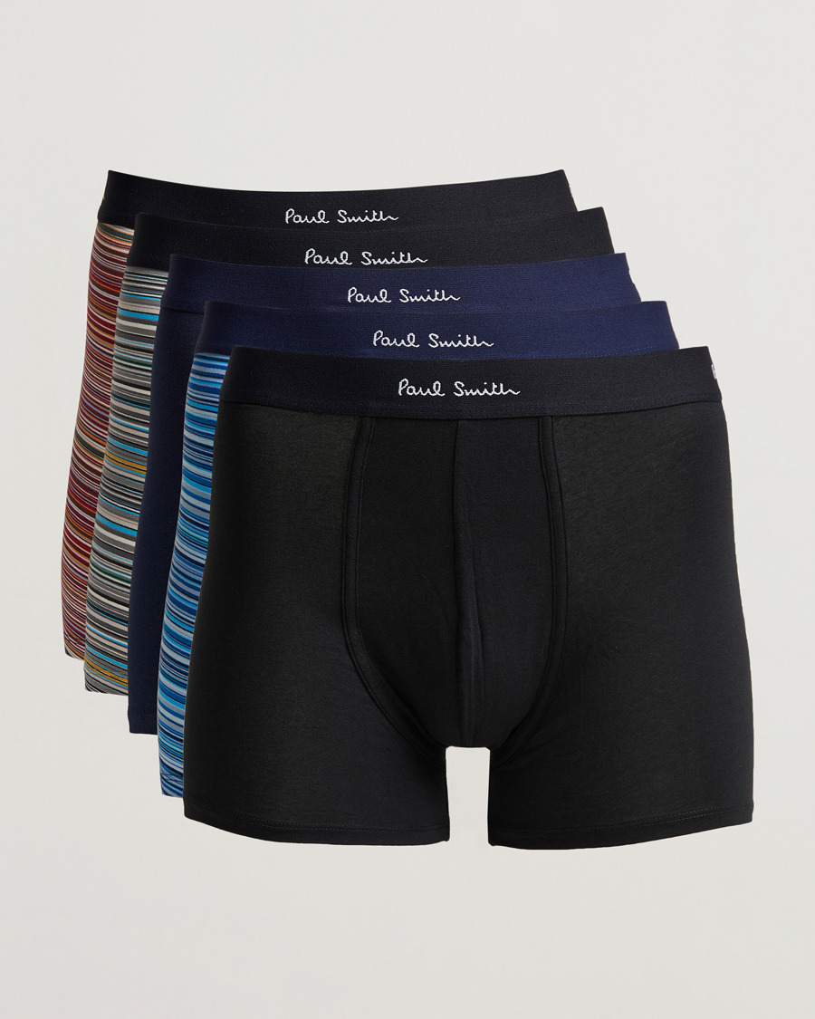 Homme | Sous-Vêtements Et Chaussettes | Paul Smith | Long 5-Pack Trunk Navy