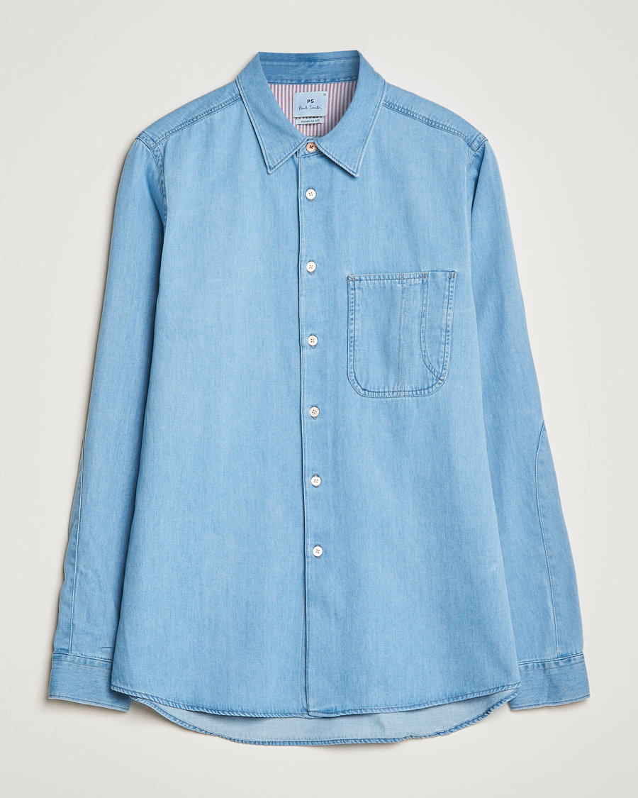 Homme | Chemises | PS Paul Smith | Regular Fit Denim Shirt Light Blue