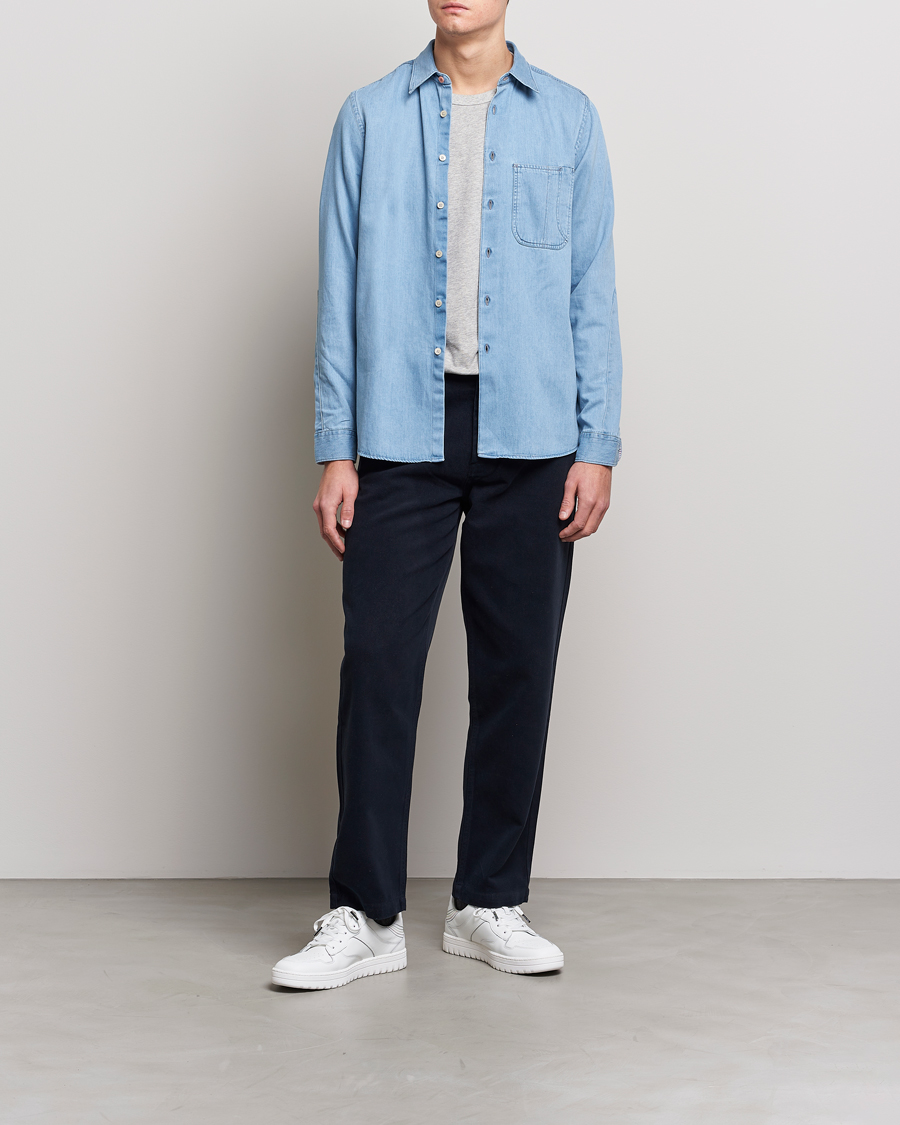Homme | Chemises | PS Paul Smith | Regular Fit Denim Shirt Light Blue