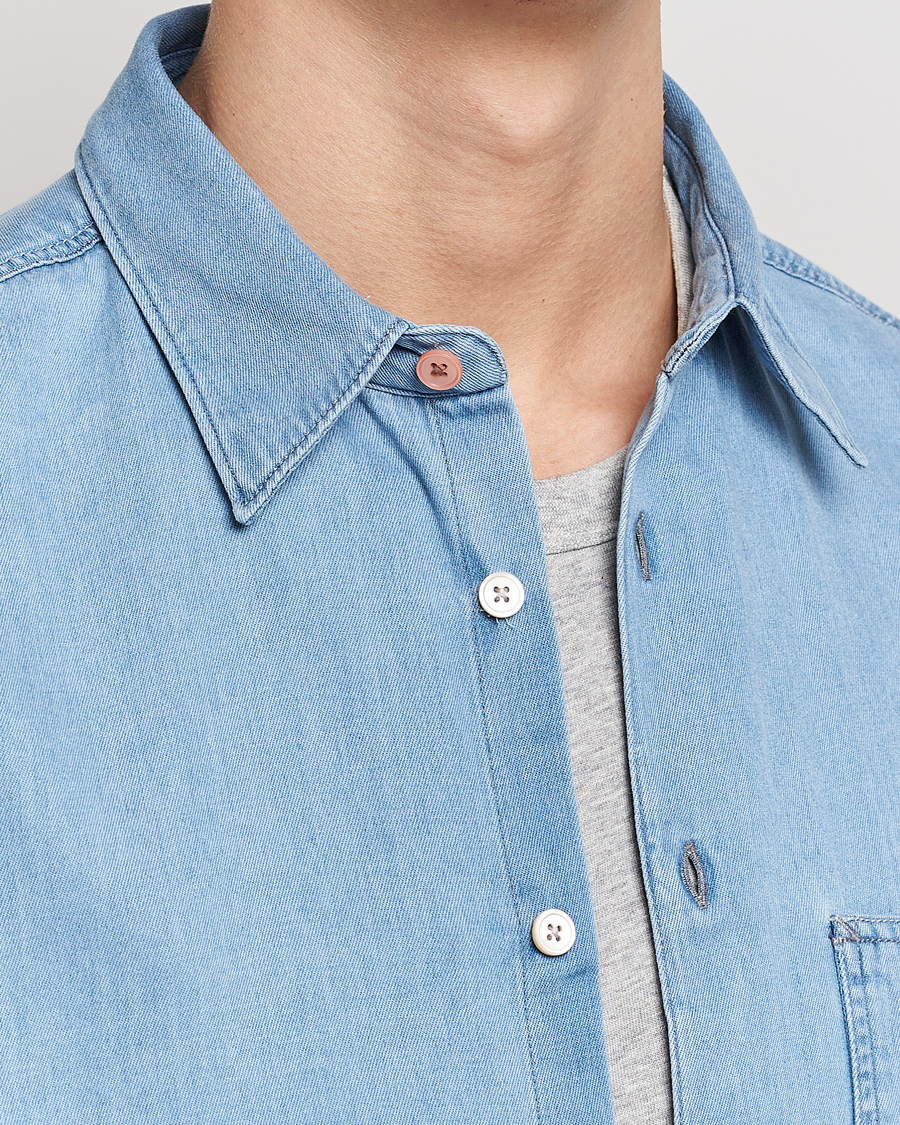 Homme | Chemises | PS Paul Smith | Regular Fit Denim Shirt Light Blue