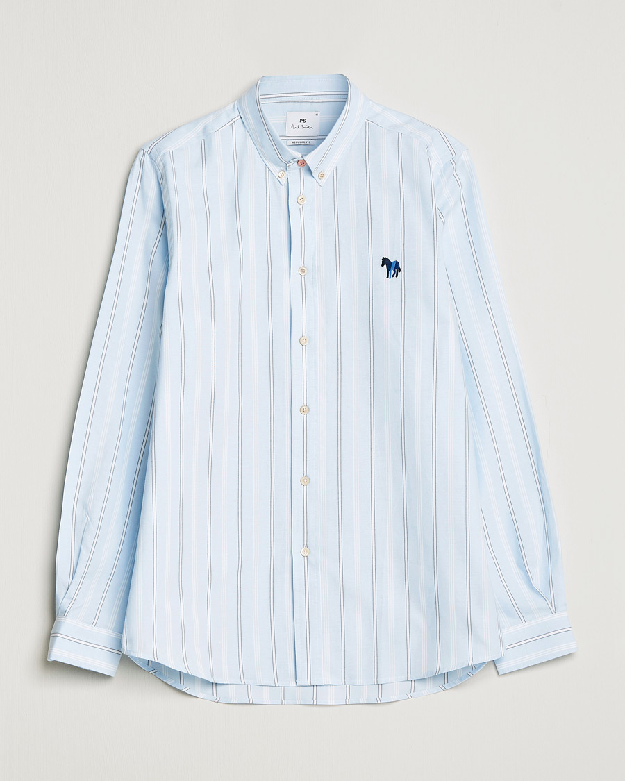 Homme | Chemises | PS Paul Smith | Cotton Regular Fit Shirt Blue
