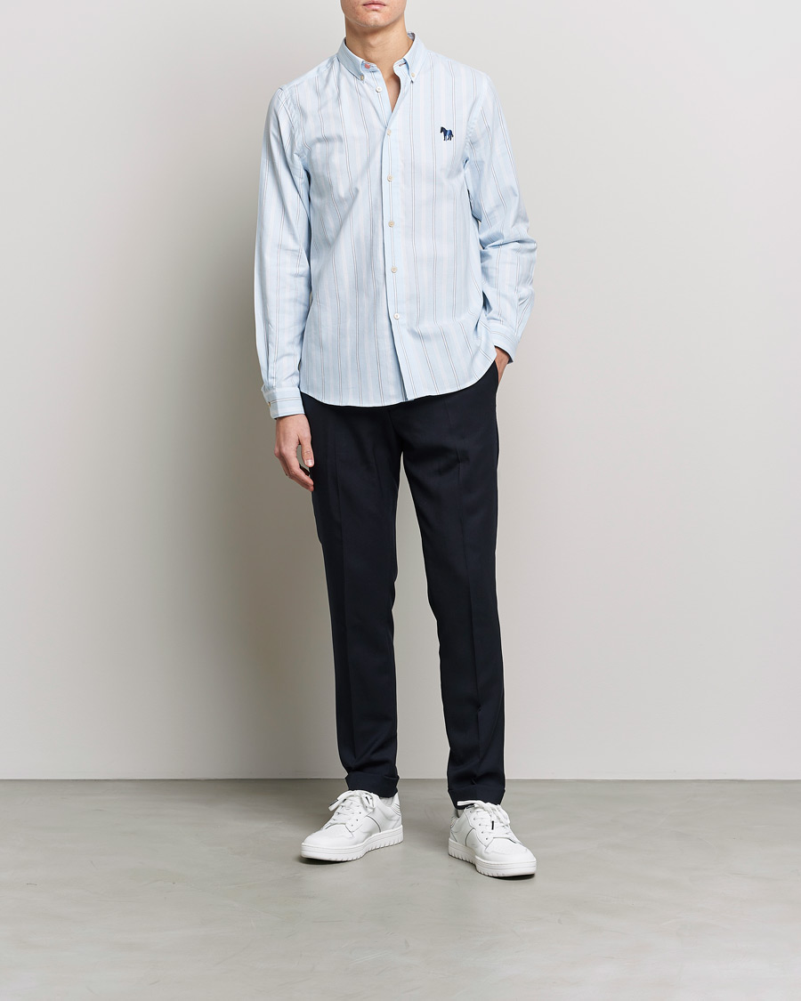 Homme | Chemises | PS Paul Smith | Cotton Regular Fit Shirt Blue