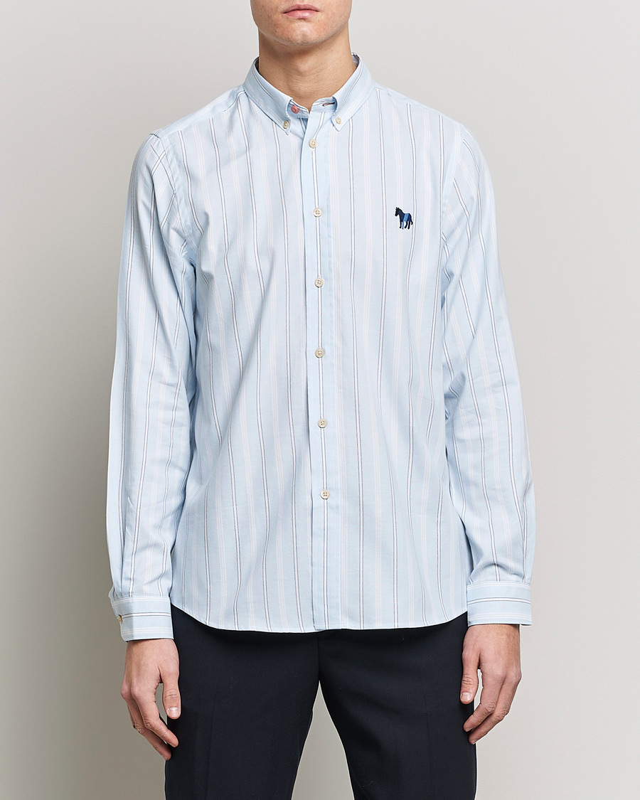 Homme | Chemises | PS Paul Smith | Cotton Regular Fit Shirt Blue