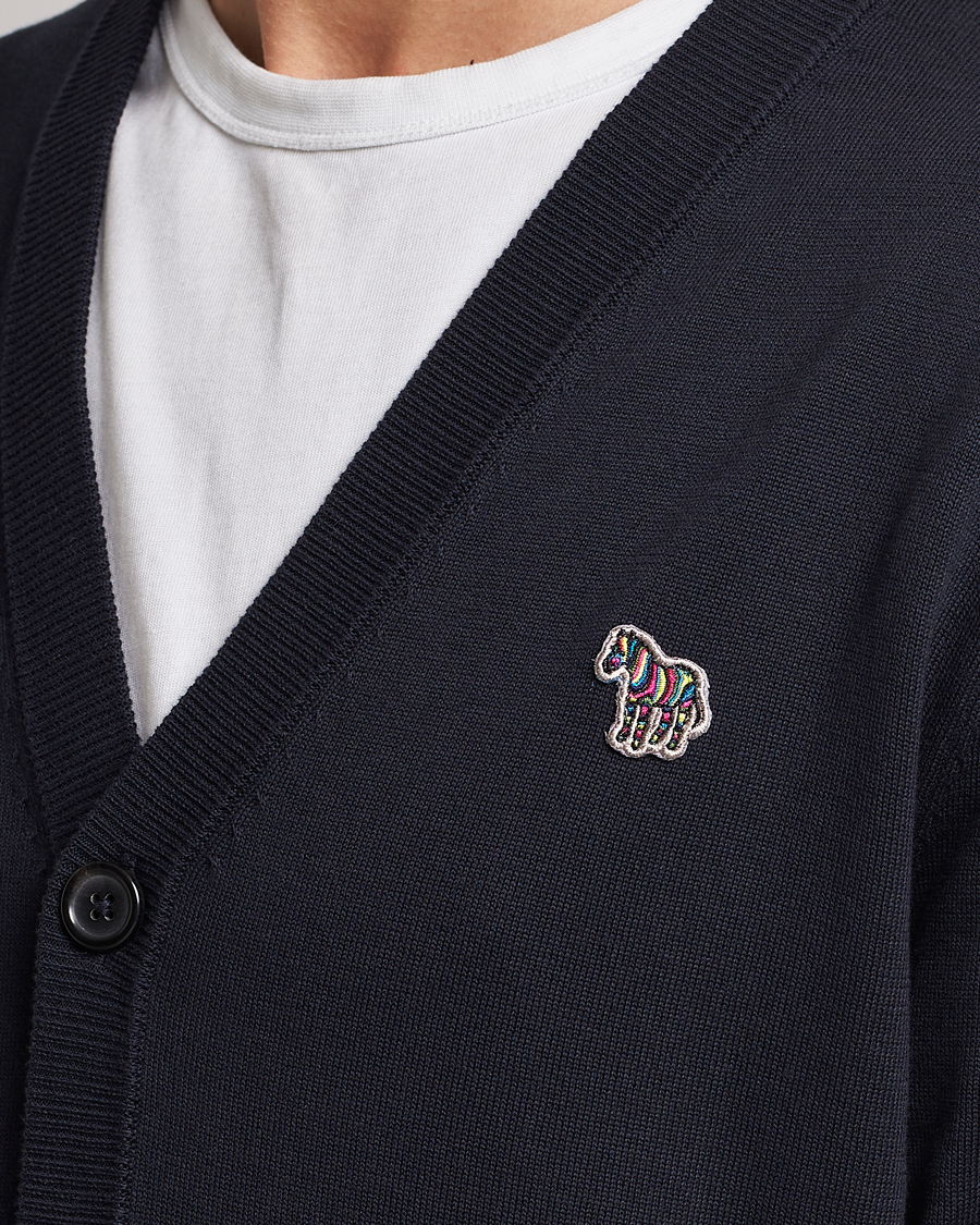 Homme | Pulls Et Tricots | PS Paul Smith | Zebra Cardigan Navy