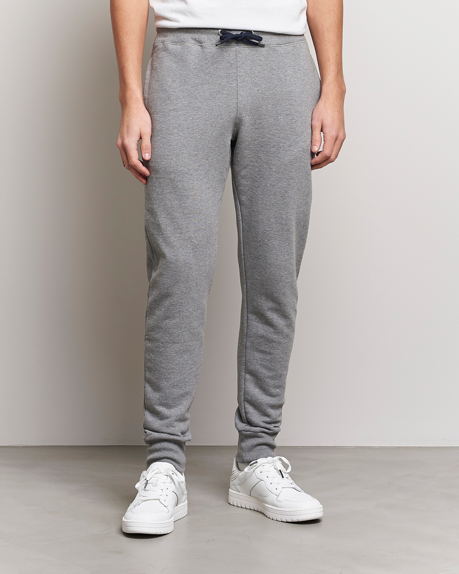 Homme | Pantalons | PS Paul Smith | Zebra Organic Cotton Sweatpants Grey Melange