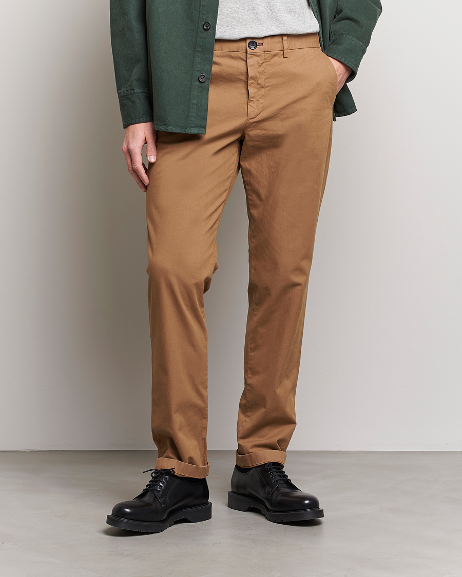 Homme | Pantalons | PS Paul Smith | Regular Fit Chino Camel
