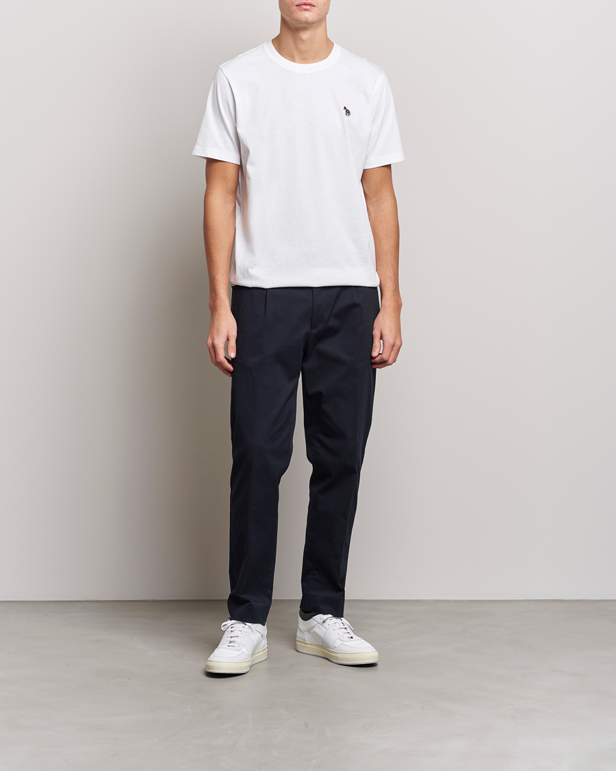 Homme | T-shirts | PS Paul Smith | Organic Cotton Zebra T-Shirt White