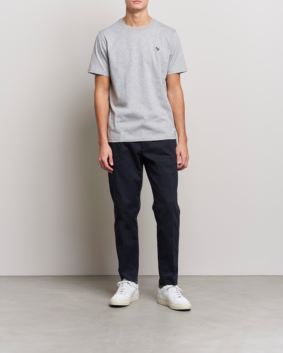 Homme | T-shirts | PS Paul Smith | Organic Cotton Zebra T-Shirt Grey