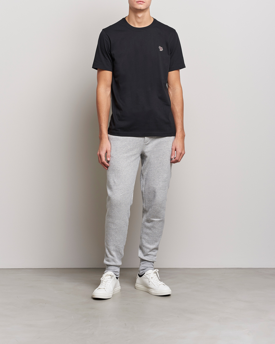 Homme | T-shirts | PS Paul Smith | Classic Organic Cotton Zebra T-Shirt Black