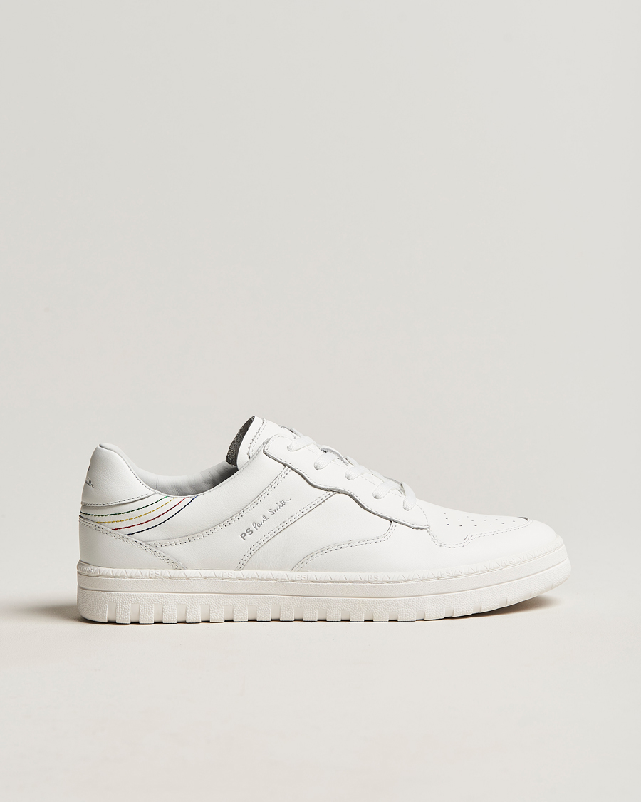 Homme | PS Paul Smith Liston Leather Sneaker White | PS Paul Smith | Liston Leather Sneaker White