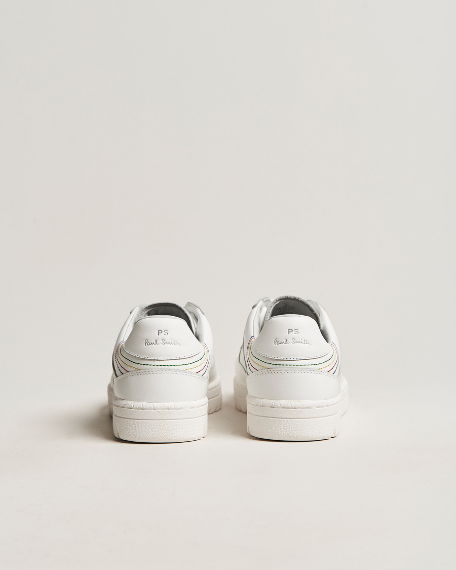 Homme | PS Paul Smith Liston Leather Sneaker White | PS Paul Smith | Liston Leather Sneaker White