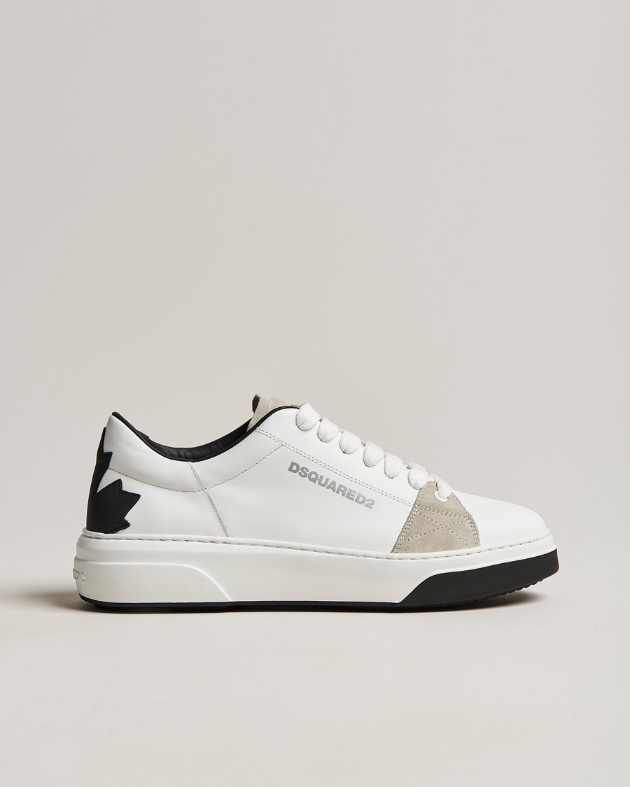 Homme | Dsquared2 Bumper Sneakers White/Grey | Dsquared2 | Bumper Sneakers White/Grey