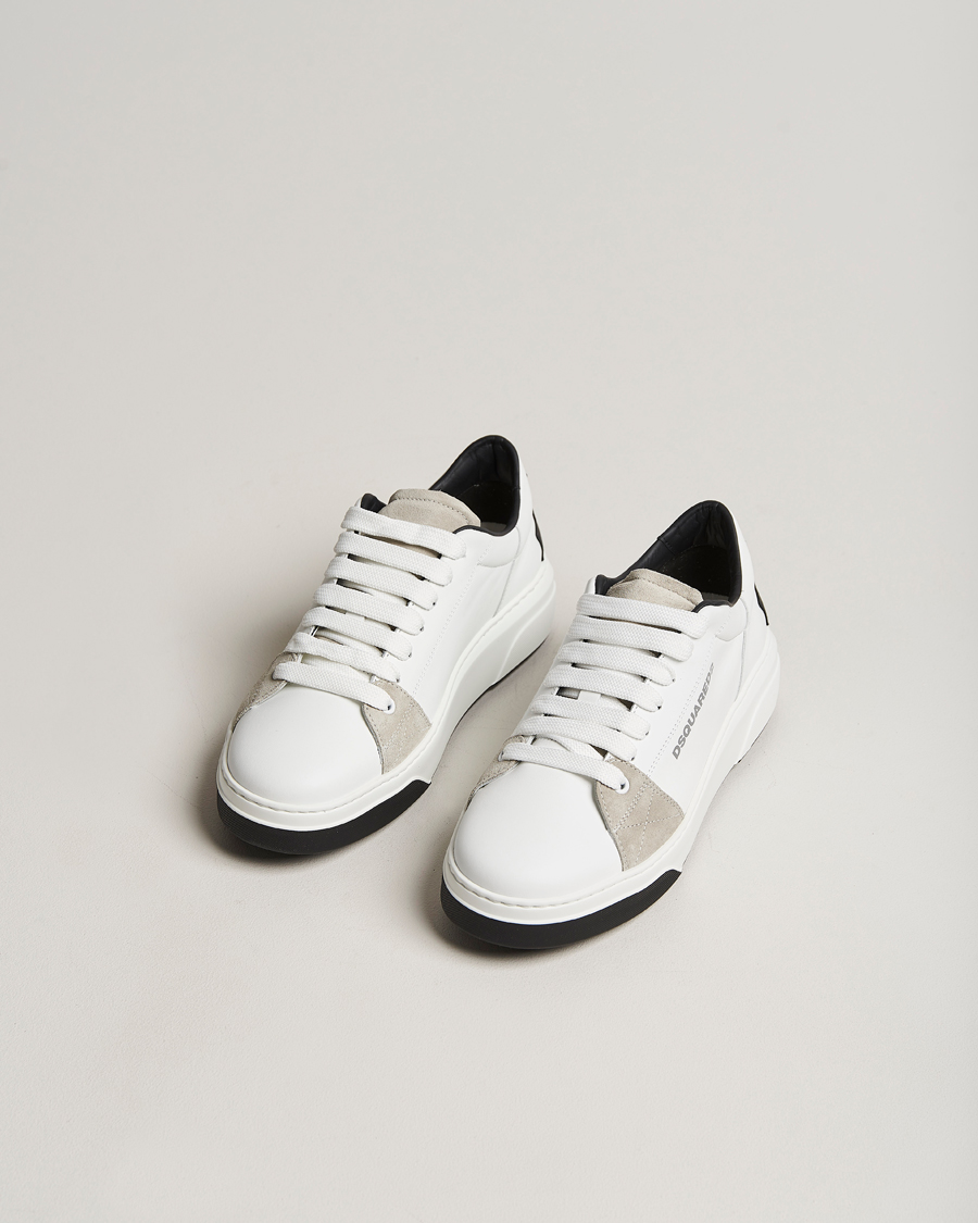 Homme | Dsquared2 Bumper Sneakers White/Grey | Dsquared2 | Bumper Sneakers White/Grey