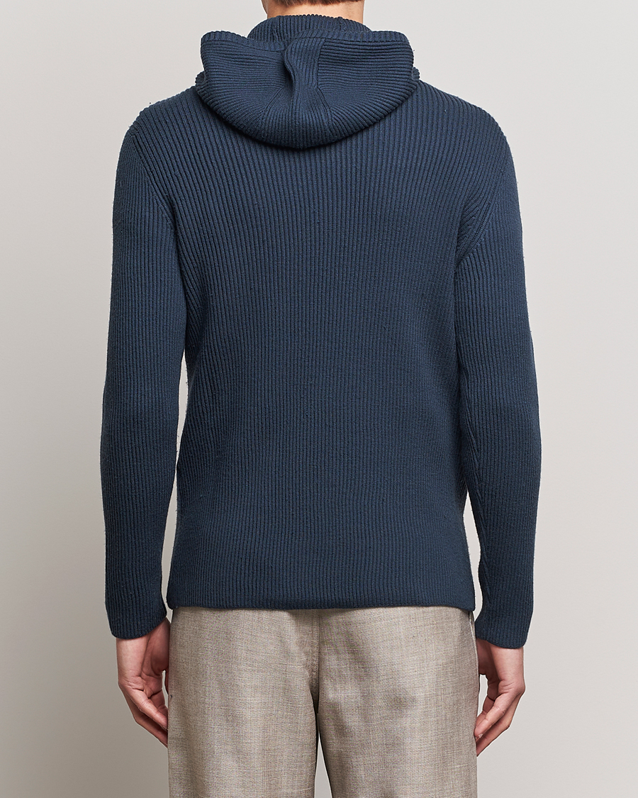 Homme | Pulls Et Tricots | Giorgio Armani | Cardigan Zip Jacket Navy