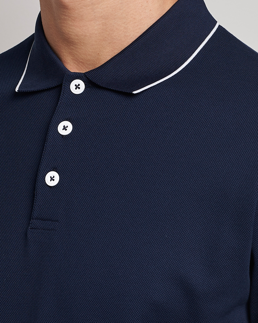 Homme | Polos | Giorgio Armani | Short Sleeve Polo Navy