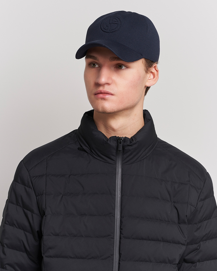 Homme | Giorgio Armani Soft Mesh Baseball Cap Navy | Giorgio Armani | Soft Mesh Baseball Cap Navy