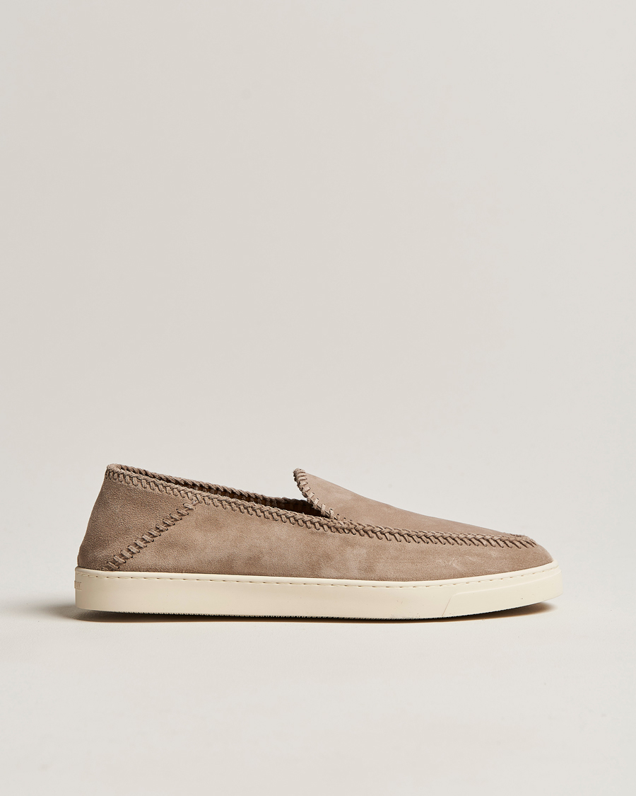 Homme | Giorgio Armani Soft Suede Loafers Sand | Giorgio Armani | Soft Suede Loafers Sand