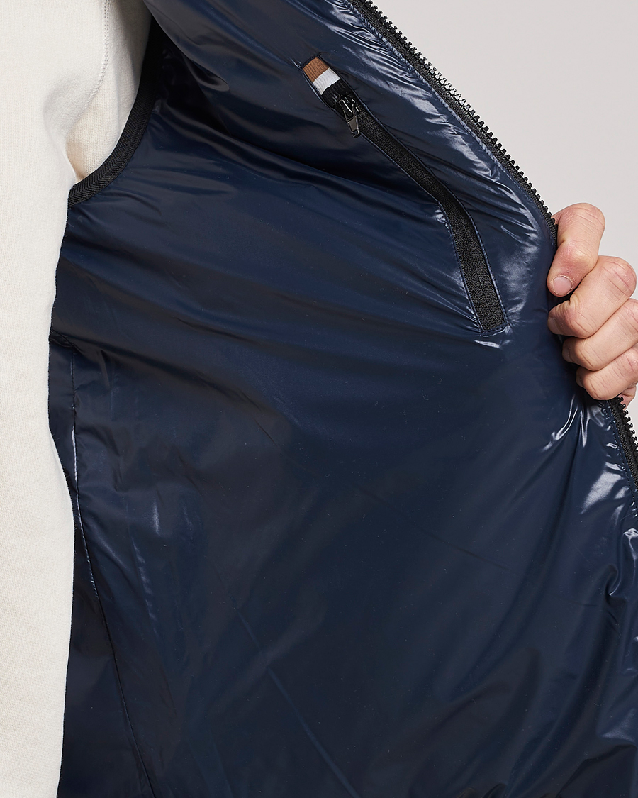 Homme | Gilets | BOSS BLACK | Coviltra Down Hooded Vest Dark Blue