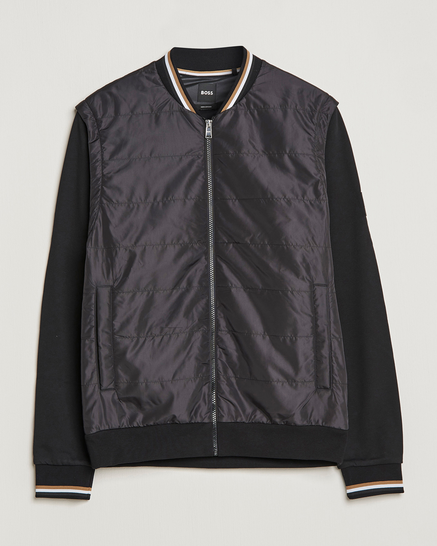 Homme | Manteaux Et Vestes | BOSS BLACK | Skiles Hybrid Jacket Black