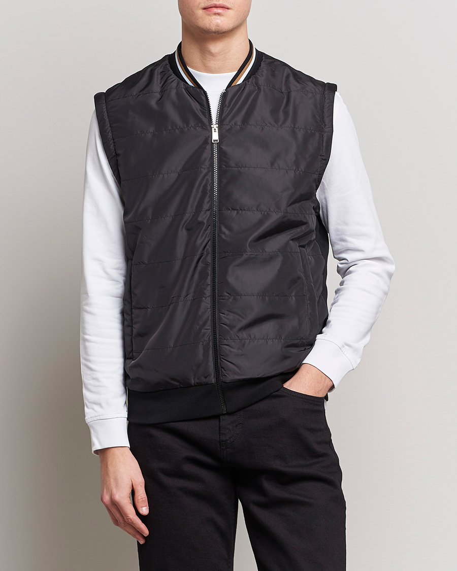 Homme | Manteaux Et Vestes | BOSS BLACK | Skiles Hybrid Jacket Black