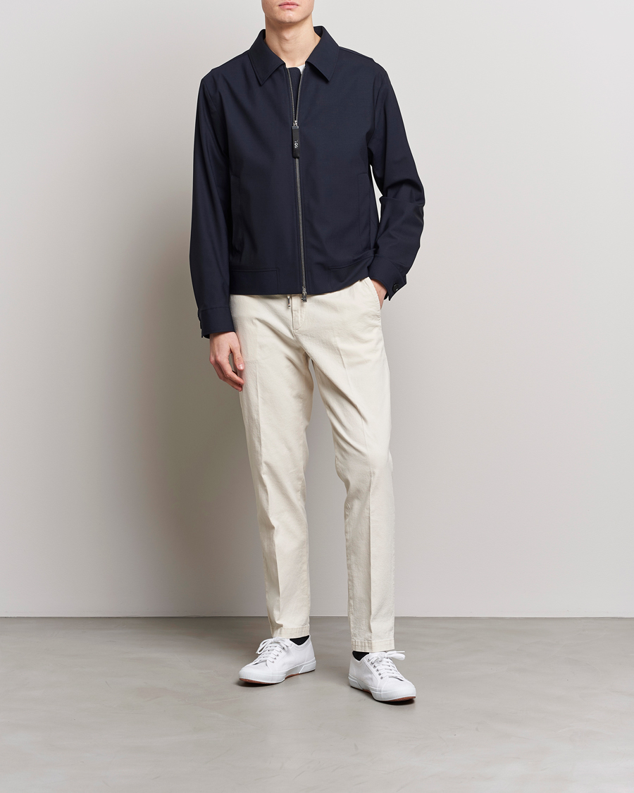 Homme | Manteaux Et Vestes | BOSS BLACK | Hanry Wing Jacket Dark Blue