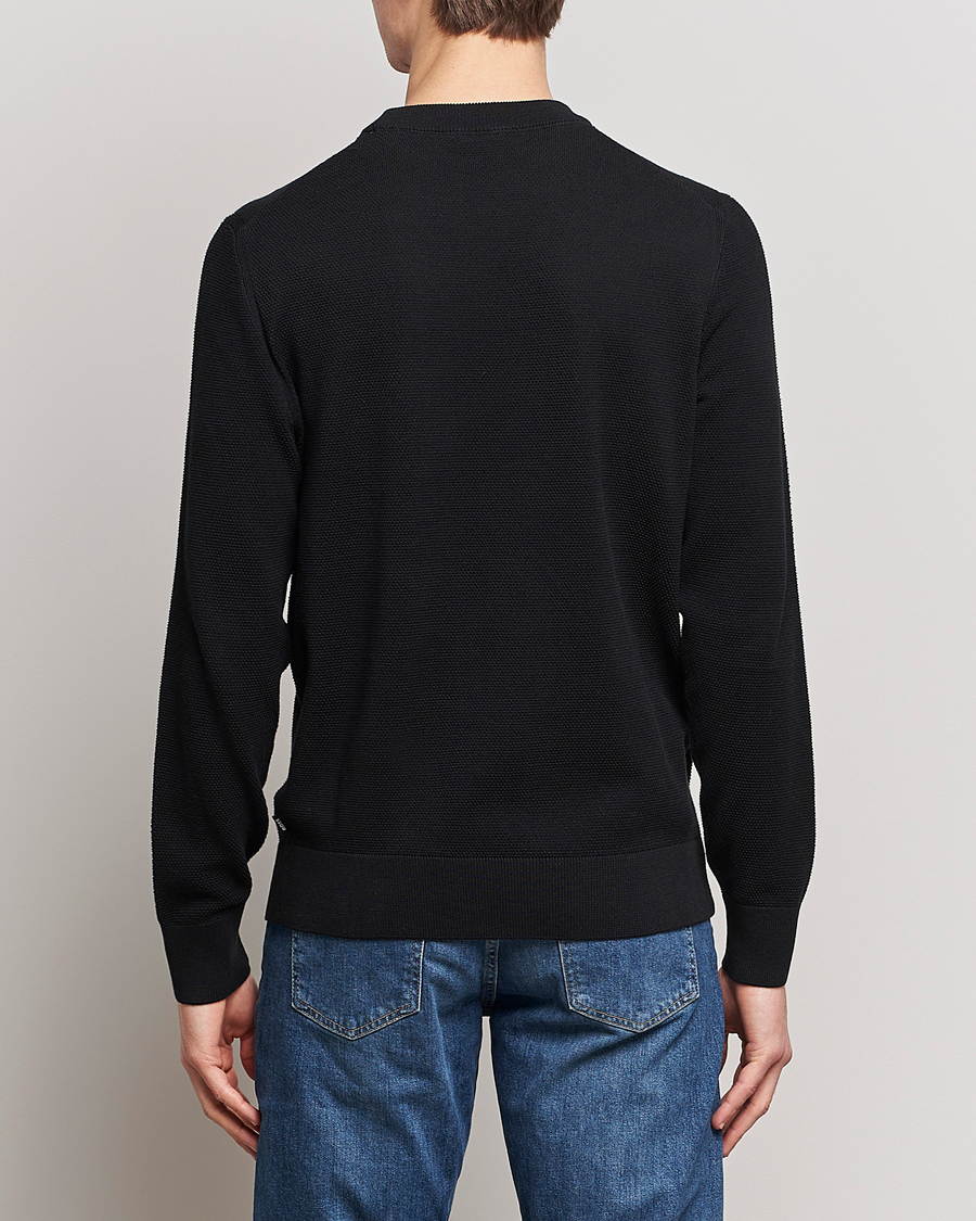 Homme | Pulls Et Tricots | BOSS BLACK | Ecaio Knitted Sweater Black