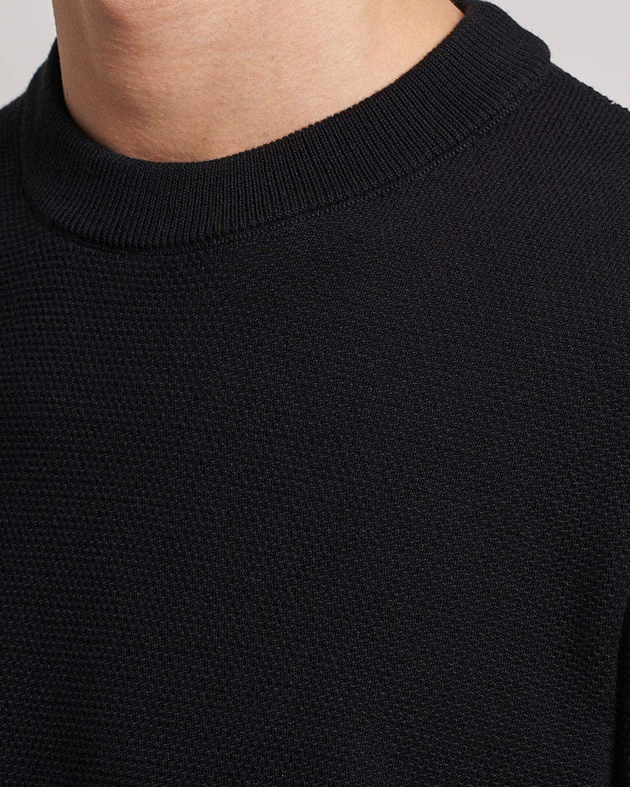 Homme | Pulls Et Tricots | BOSS BLACK | Ecaio Knitted Sweater Black