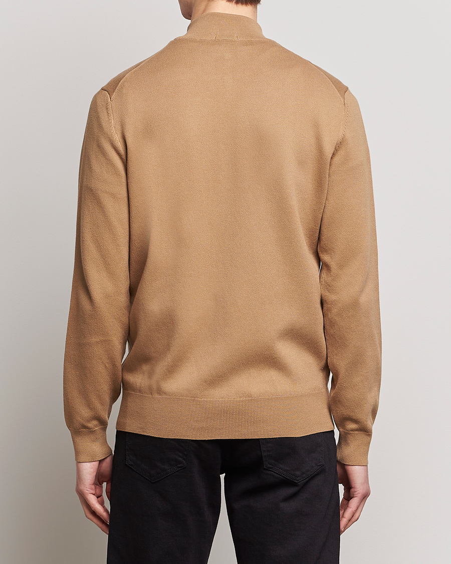 Homme | Pulls Et Tricots | BOSS BLACK | Palano Knitted Full-Zip Medium Beige