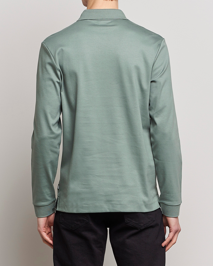 Homme | Pulls Et Tricots | BOSS BLACK | Pado Knitted Polo Shirt Open Green