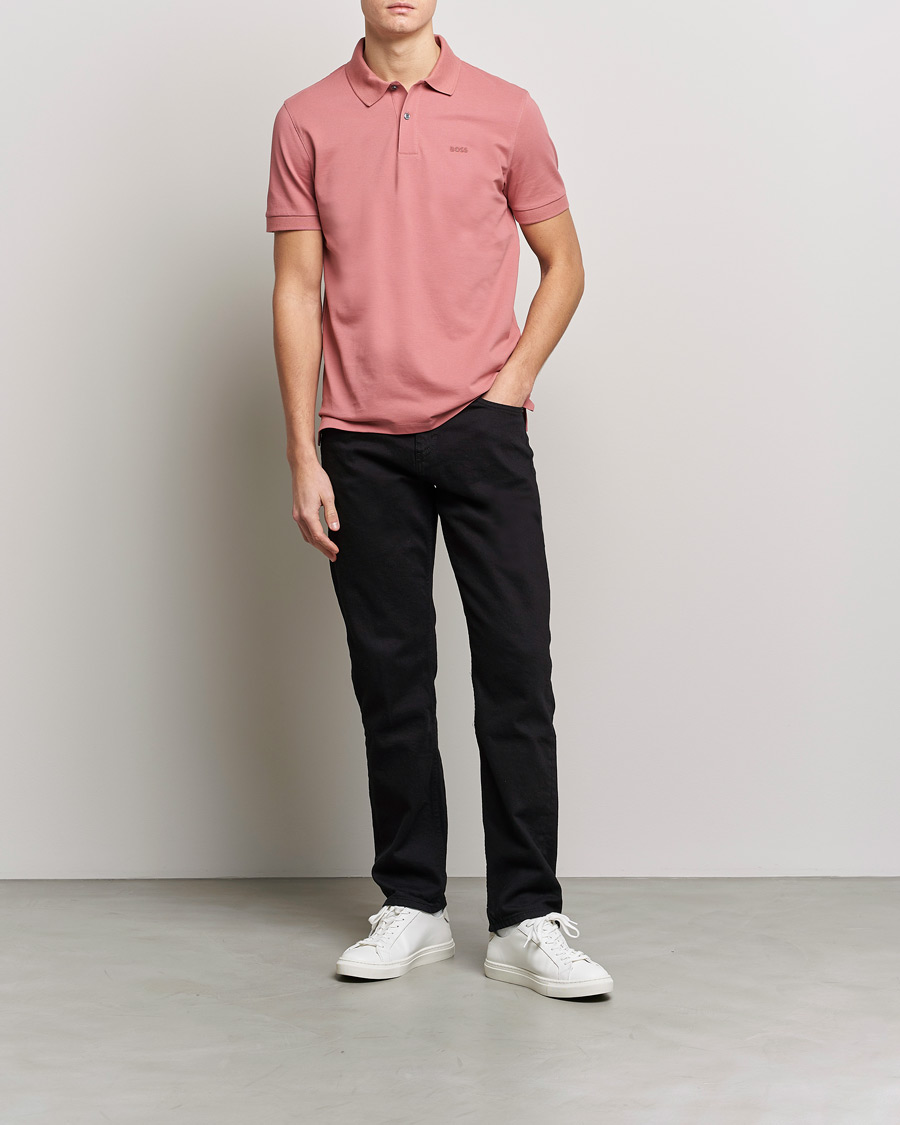 Homme | Polos | BOSS BLACK | Pallas Polo Open Pink
