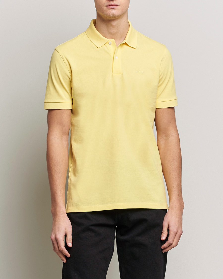 Homme | Polos | BOSS BLACK | Pallas Polo Bright Yellow