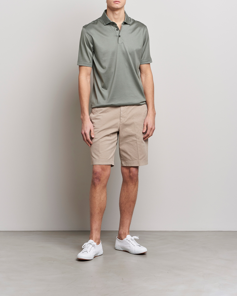 Homme | Shorts | BOSS BLACK | Slice Chino Shorts Open Beige