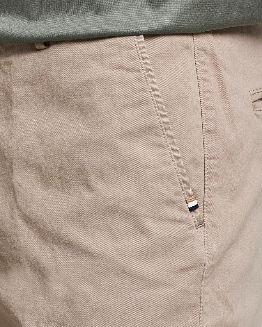 Homme | Shorts | BOSS BLACK | Slice Chino Shorts Open Beige