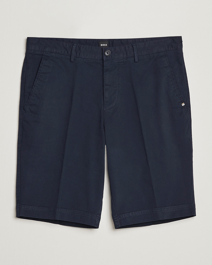 Homme | Shorts | BOSS BLACK | Slice Chino Shorts Dark Blue