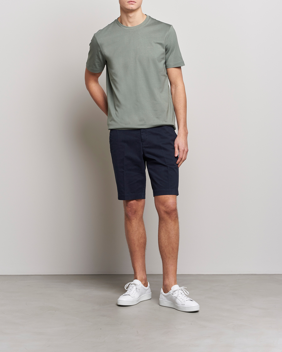 Homme | Shorts | BOSS BLACK | Slice Chino Shorts Dark Blue