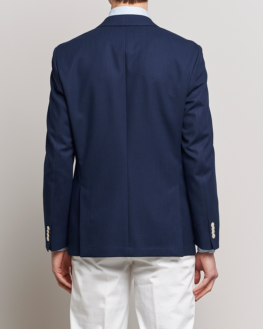 Homme | Blazers | BOSS BLACK | Hutson Wool/Cotton Club Blazer Dark Blue