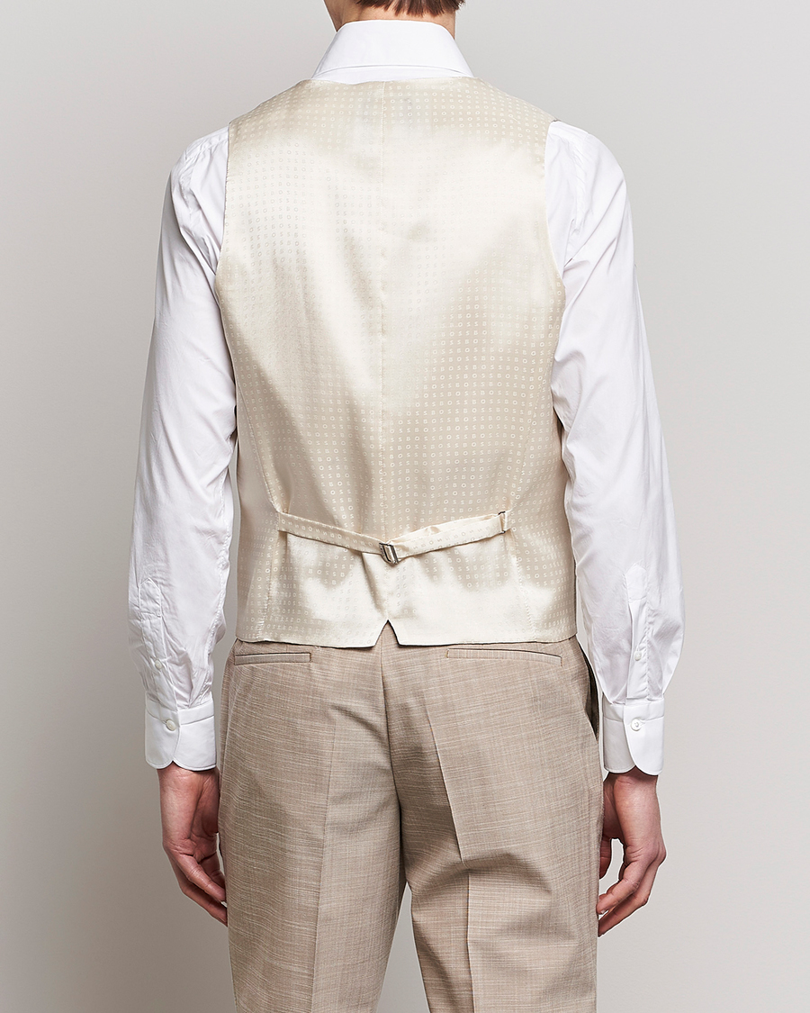 Homme | Blazers | BOSS BLACK | Huge Wool/Cotton Vest Light Beige